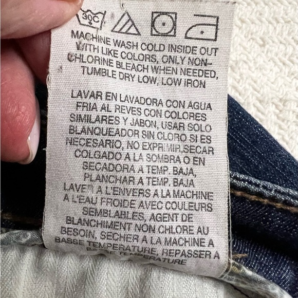 LEE Platinum Label Women's 18 Med Naturally Slimming Slight Flare Stretch Jeans - Picture 7 of 10